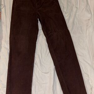 American Eagle Outfitters Brown Straight Leg Pants